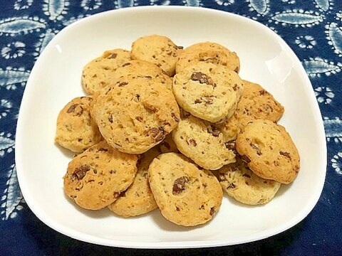 チョコチップ入りアイスボックスクッキー